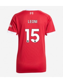 Liverpool Giovanni Leoni #15 Replika Hemmakläder Dam 2025-26 Kortärmad